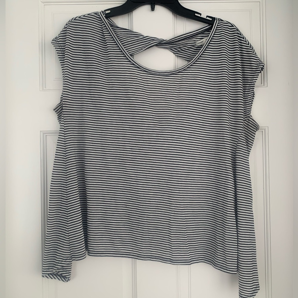 American Eagle Draped Top
